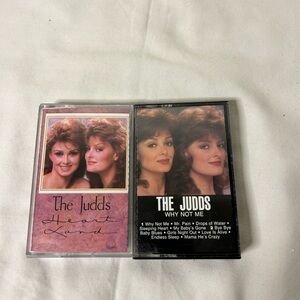 The Judds Heartland & Why Not Me Cassette Tape Bundle